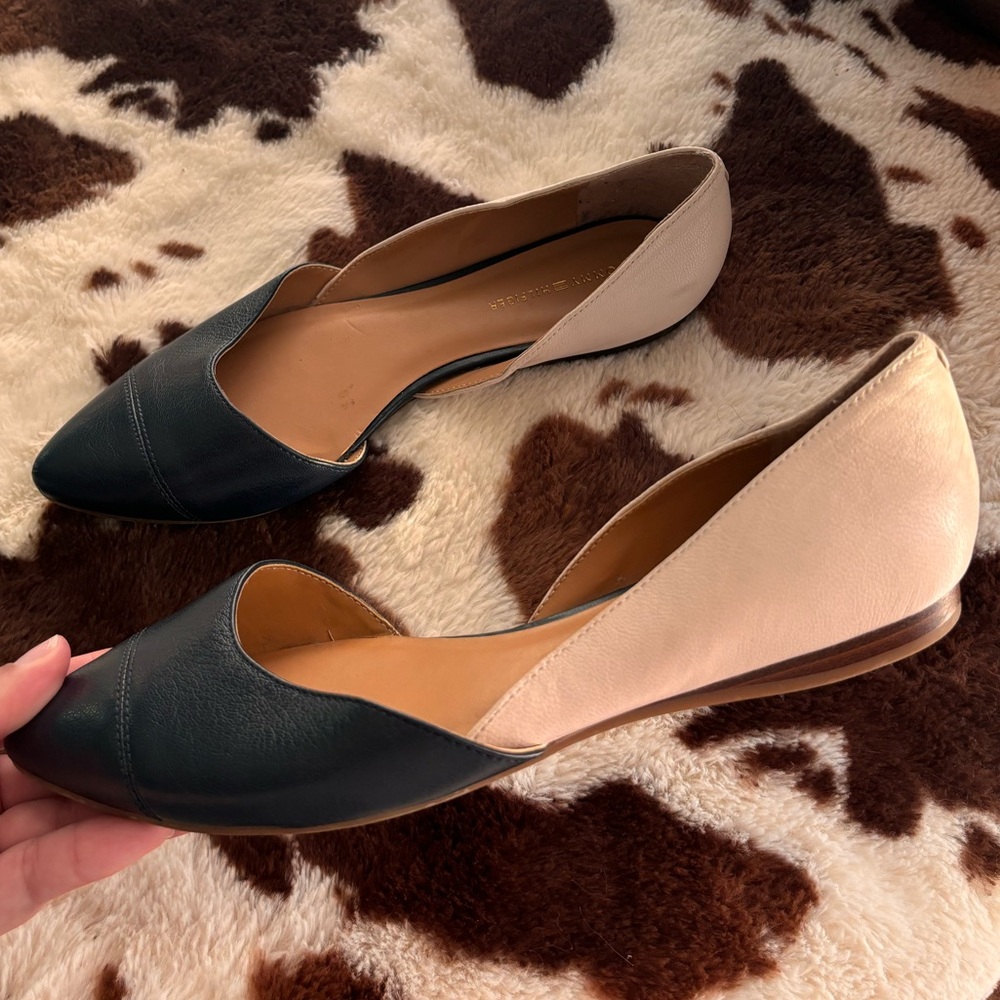 Tommy Hilfiger pointed toe d’Orsay flats